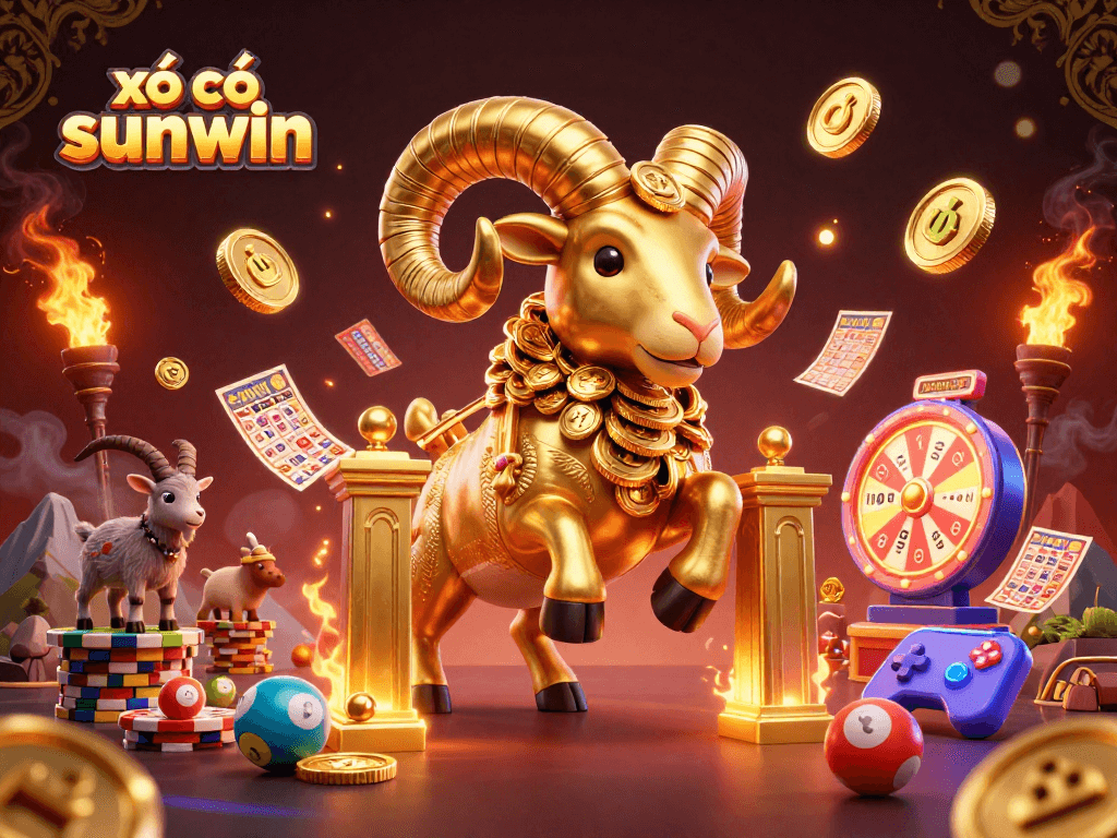 Experience the excitement of xổ số sunwin with lavish lottery themes and dynamic 3D characters.