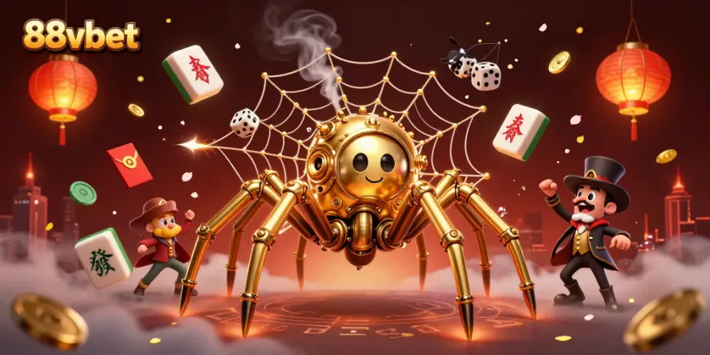 Engage with 88vbet's vibrant casino experience, featuring steampunk visuals and dynamic game elements.