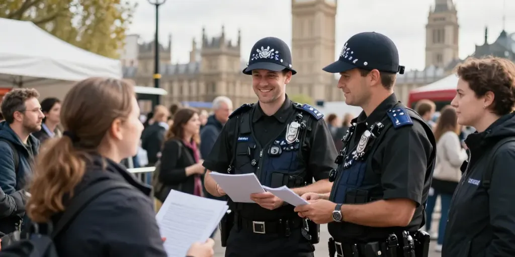 Trusted security solutions by a local professional at an event in London.