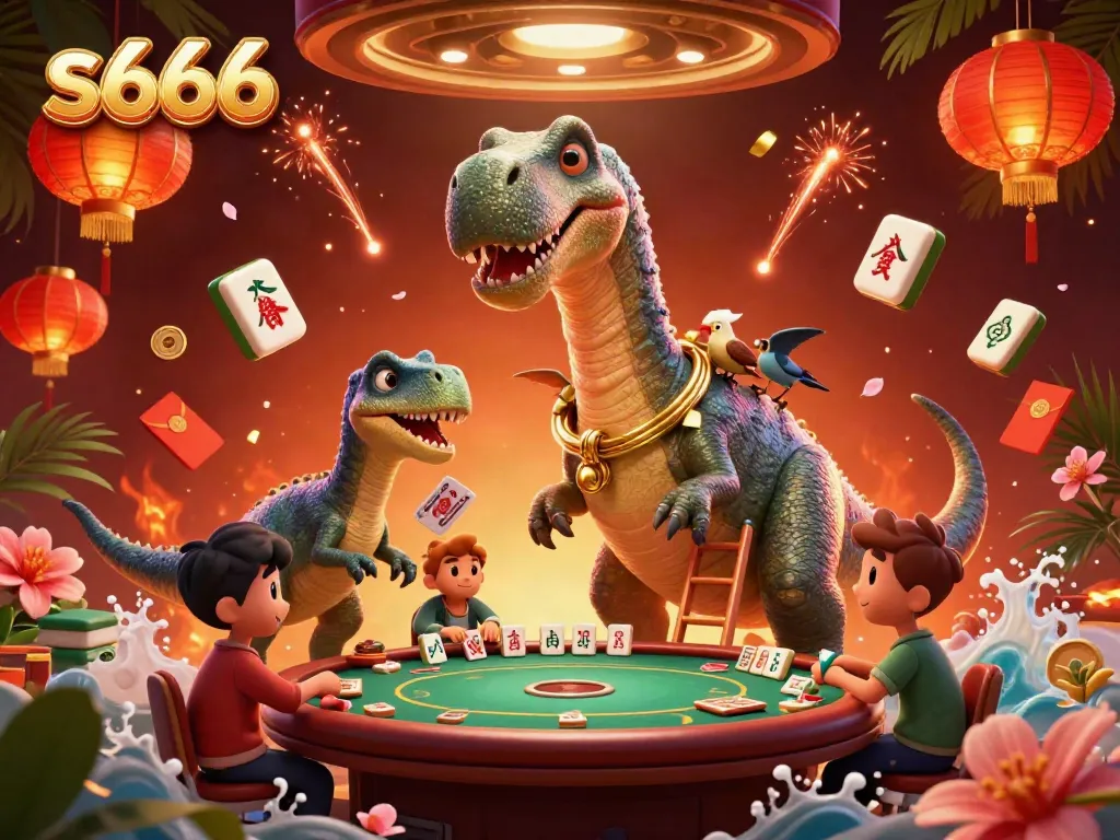 Experience engaging gameplay at s666 with a vibrant casino atmosphere filled with lively characters.