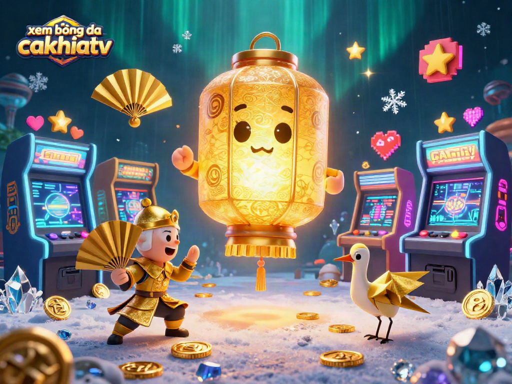 Xem bóng đá cakhiatv captures the thrill of betting with vivid 3D casino elements and graphics.