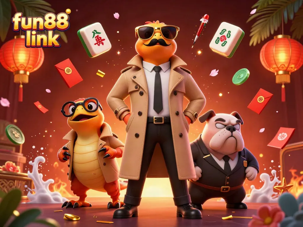 Experience the fun88 link to thrilling online gaming with immersive casino elements.