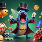 BJ88 promotes winning card tricks and gambler's luck in a vibrant, enchanting underwater scene.
