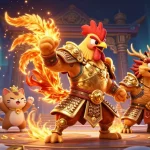 Watch the legendary rooster warrior unleash its power in the alo8 online casino arena.