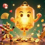 Experience the excitement at Nhà cái 8DAY, featuring a captivating 3D fantasy casino illustration full of vibrant gaming elements.