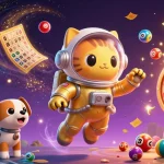 Experience the thrill of winning at 86bet shop with vibrant lottery visuals and dynamic elements.