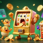 Experience the thrill of bonus new member promotions with golden slot machines celebrating jackpots.