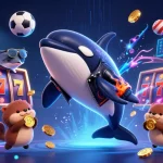 Experience thrilling action at s8tv with a vibrant casino scene featuring animated characters and dynamic elements.