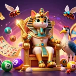 Debet captures the excitement of dynamic gaming experiences with colorful lottery elements and vibrant characters.