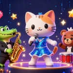 Engage in tai game iwin with vibrant characters, showcasing the excitement of casino gaming action.