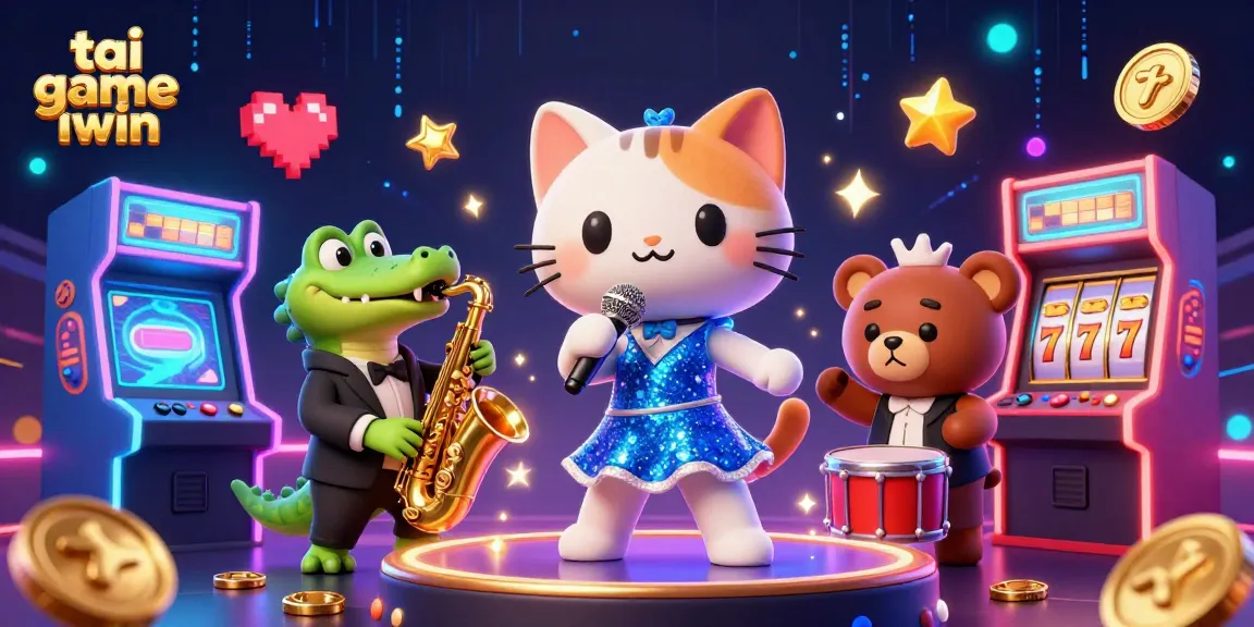 Engage in tai game iwin with vibrant characters, showcasing the excitement of casino gaming action.