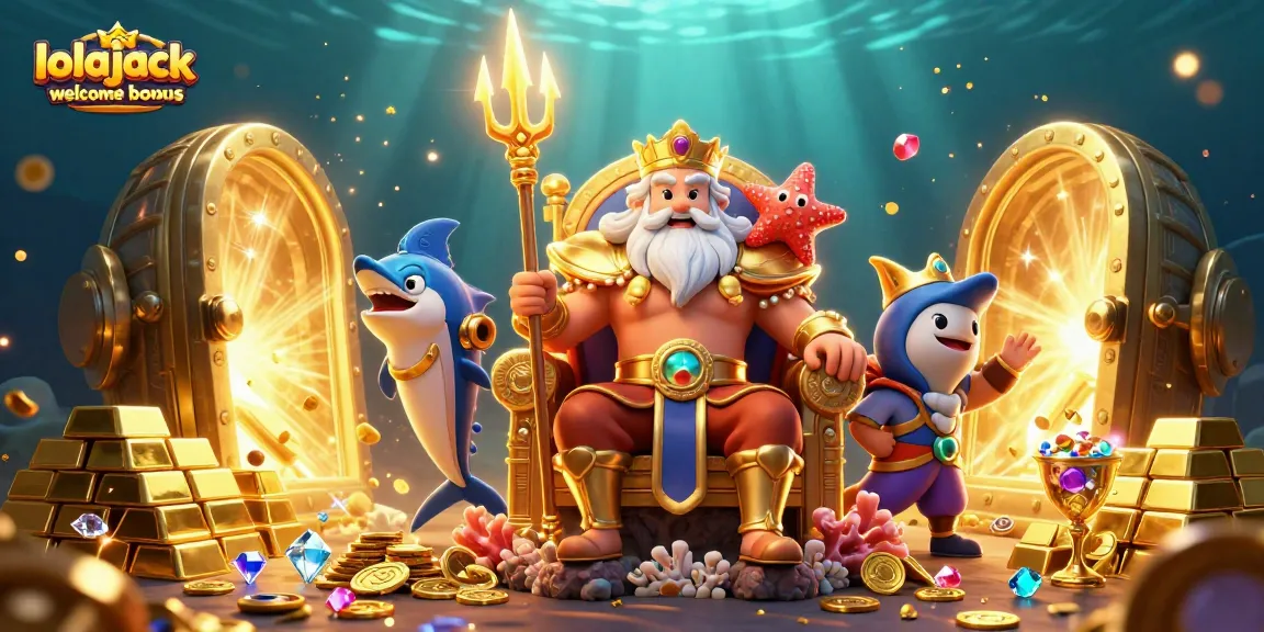 Experience the excitement with the lolajack casino welcome bonus, featuring glamorous 3D casino elements and vibrant characters.