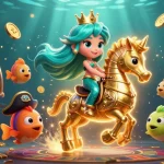 Win big with exciting du88 casino slots, featuring a vibrant underwater scene with colorful characters.