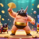 Engaging characters celebrate cycling betting excitement in the scene; check the full review.