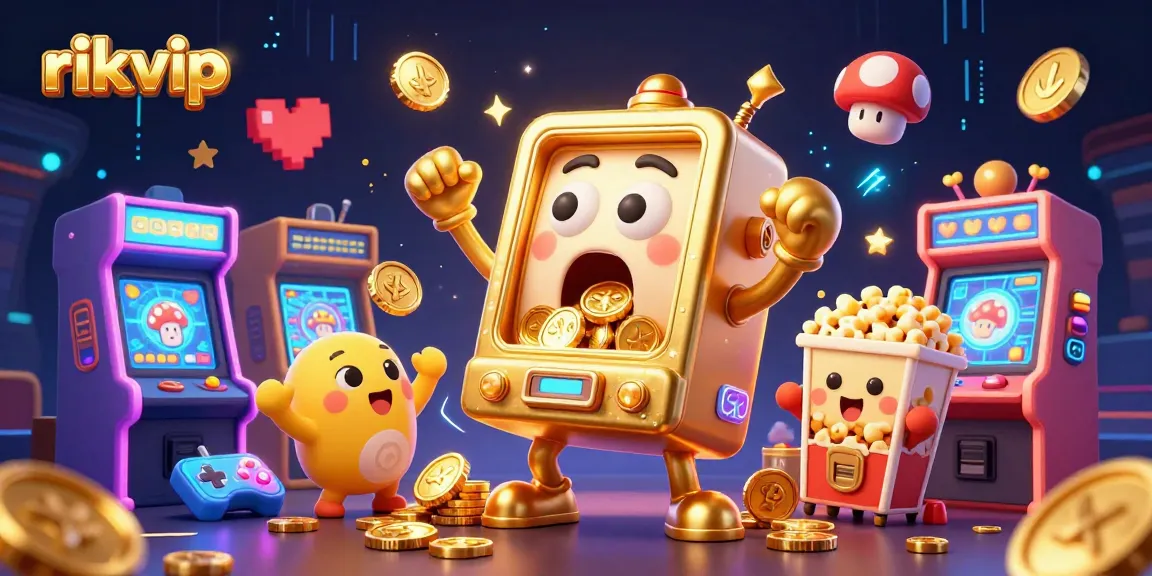 Experience the thrill of rikvip jackpots with lively slot machines and colorful game elements.