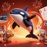 Experience spontaneity with spontv as the oceanic friends enjoy sports betting amidst vibrant celebration.