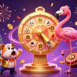 Experience 99WIN's thrilling atmosphere with a colorful casino scene full of games and excitement.
