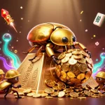 Experience the excitement of betting with 7mcn voto in this vibrant casino illustration.