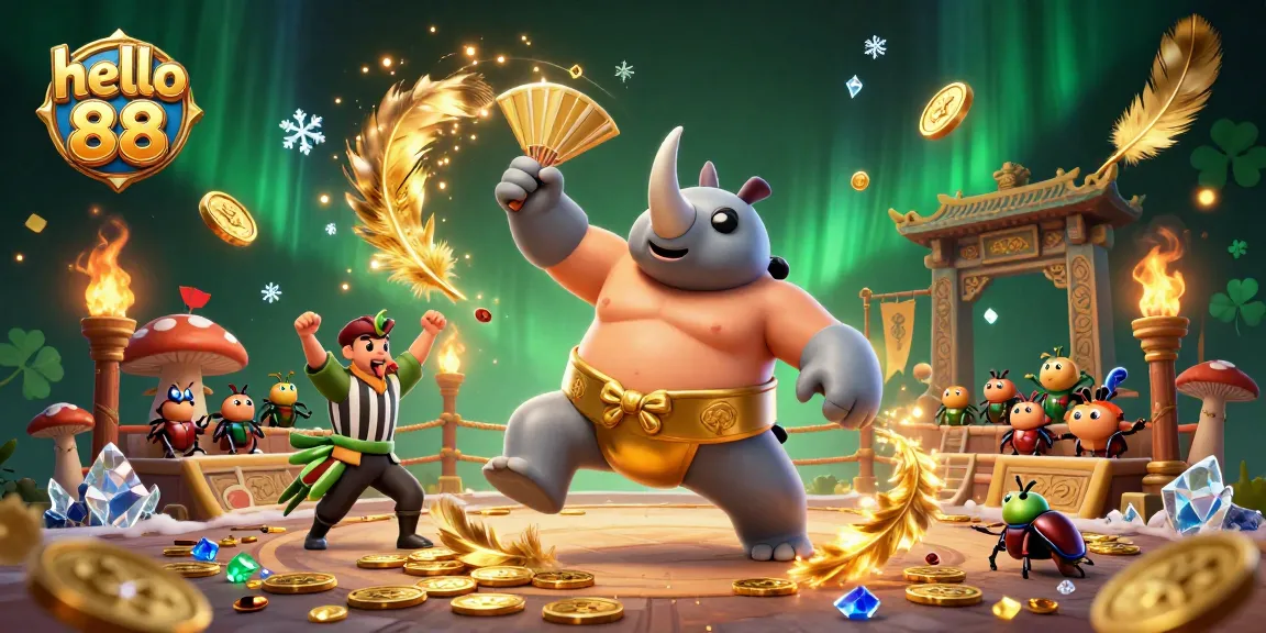 Experience the thrilling action of hello 88 as the champion beetle stomps for golden coins.