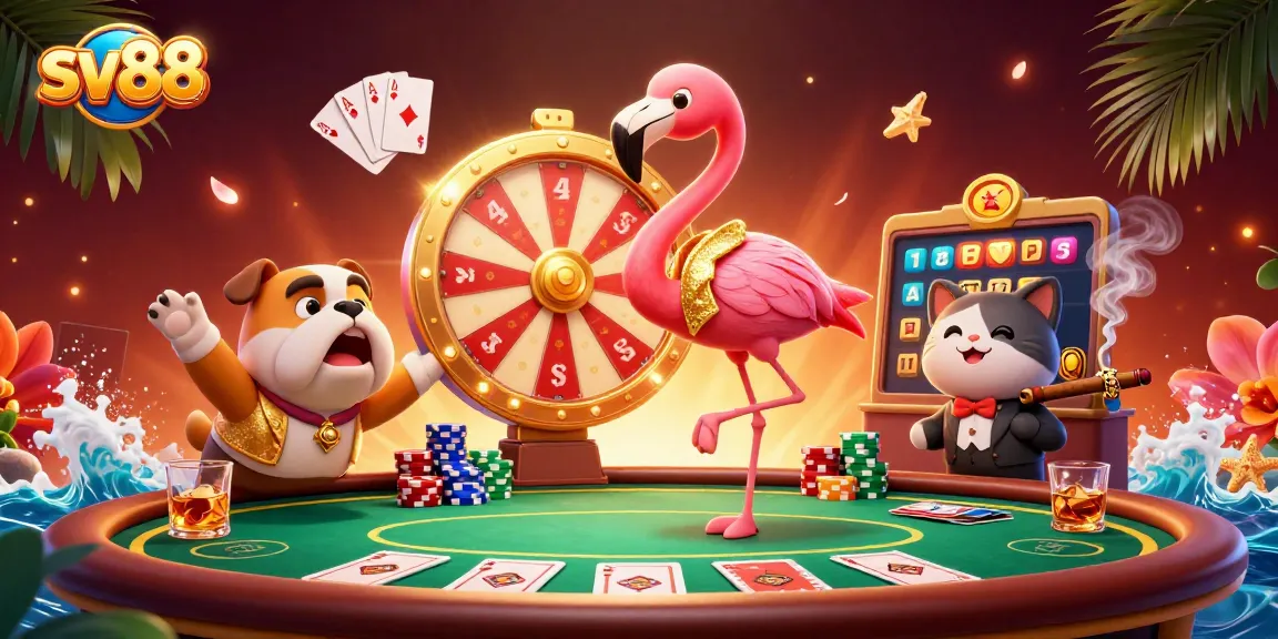 Experience thrilling gameplay at sv88 with exciting virtual casino elements and vibrant characters.